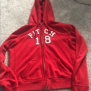 Abercrombie and Fitch zip up